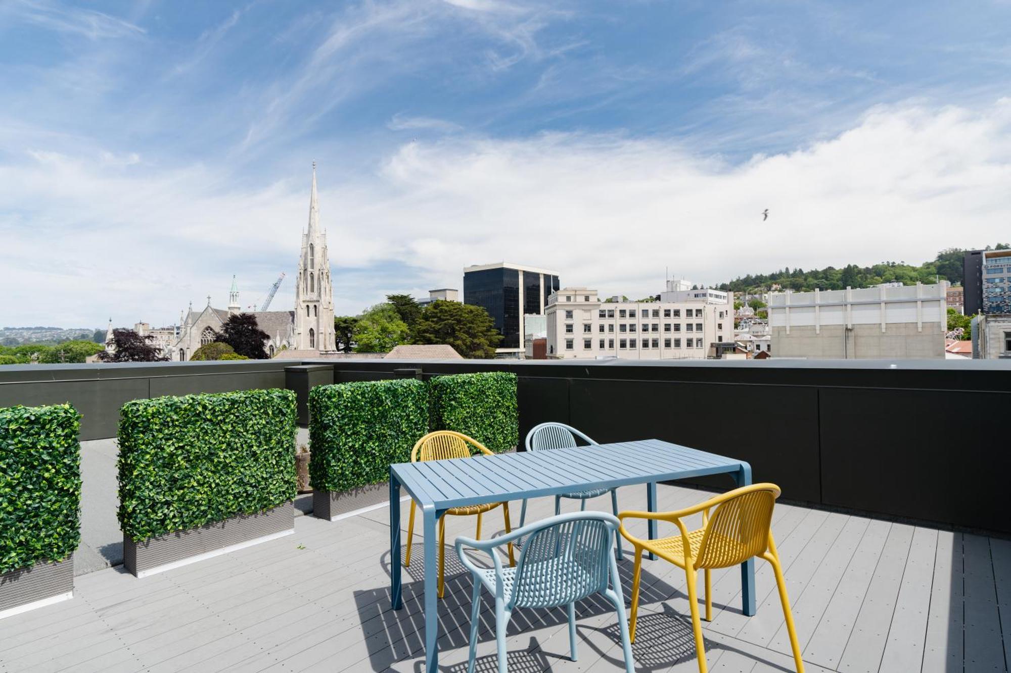 מלון דנידין The Chamberson מראה חיצוני תמונה Rooftop terrace